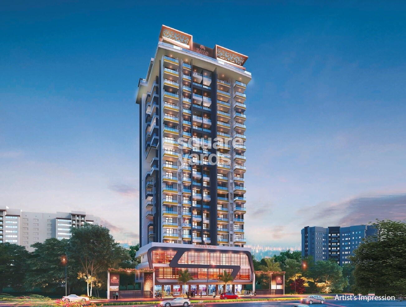 Laxmi Suviam Pearl Tower View