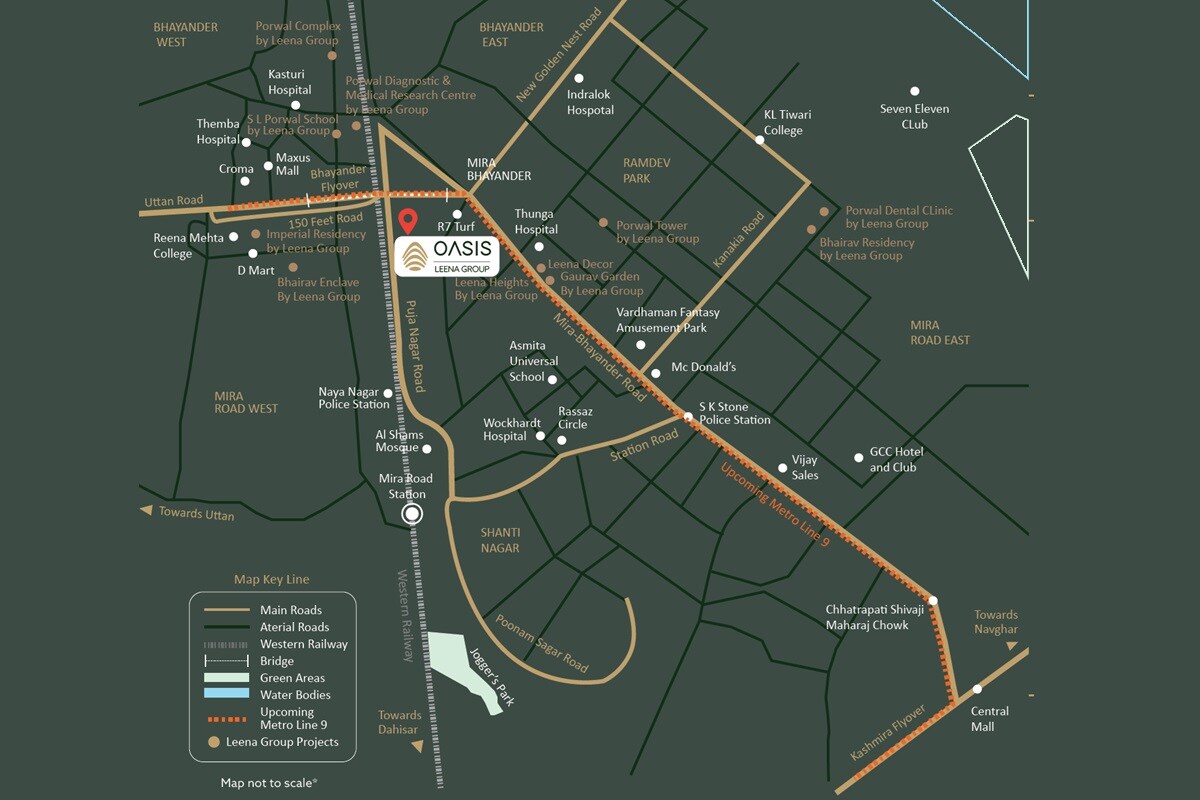 Leena Oasis Location Image