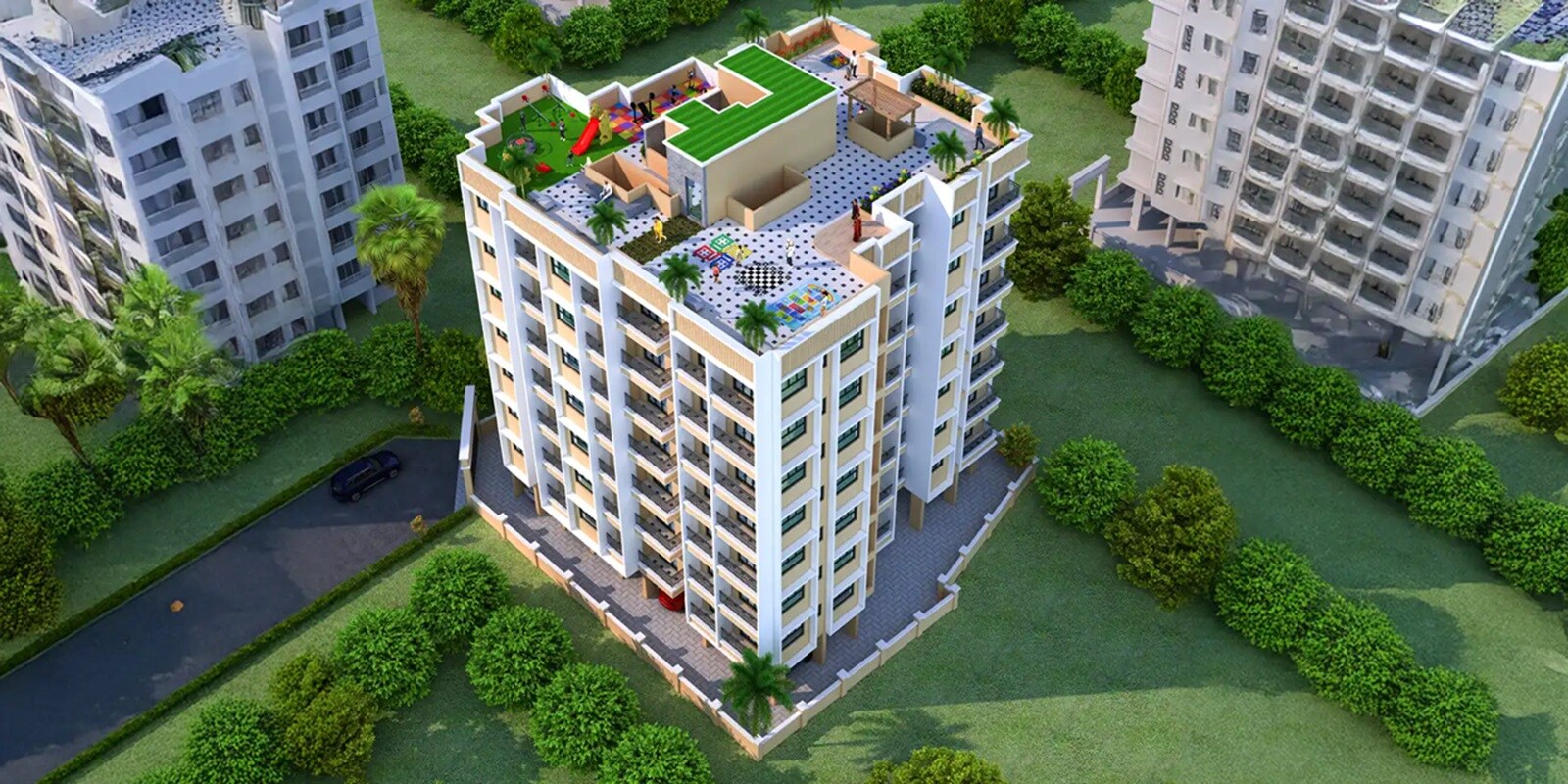 Leena Pride residential project in Ambernath