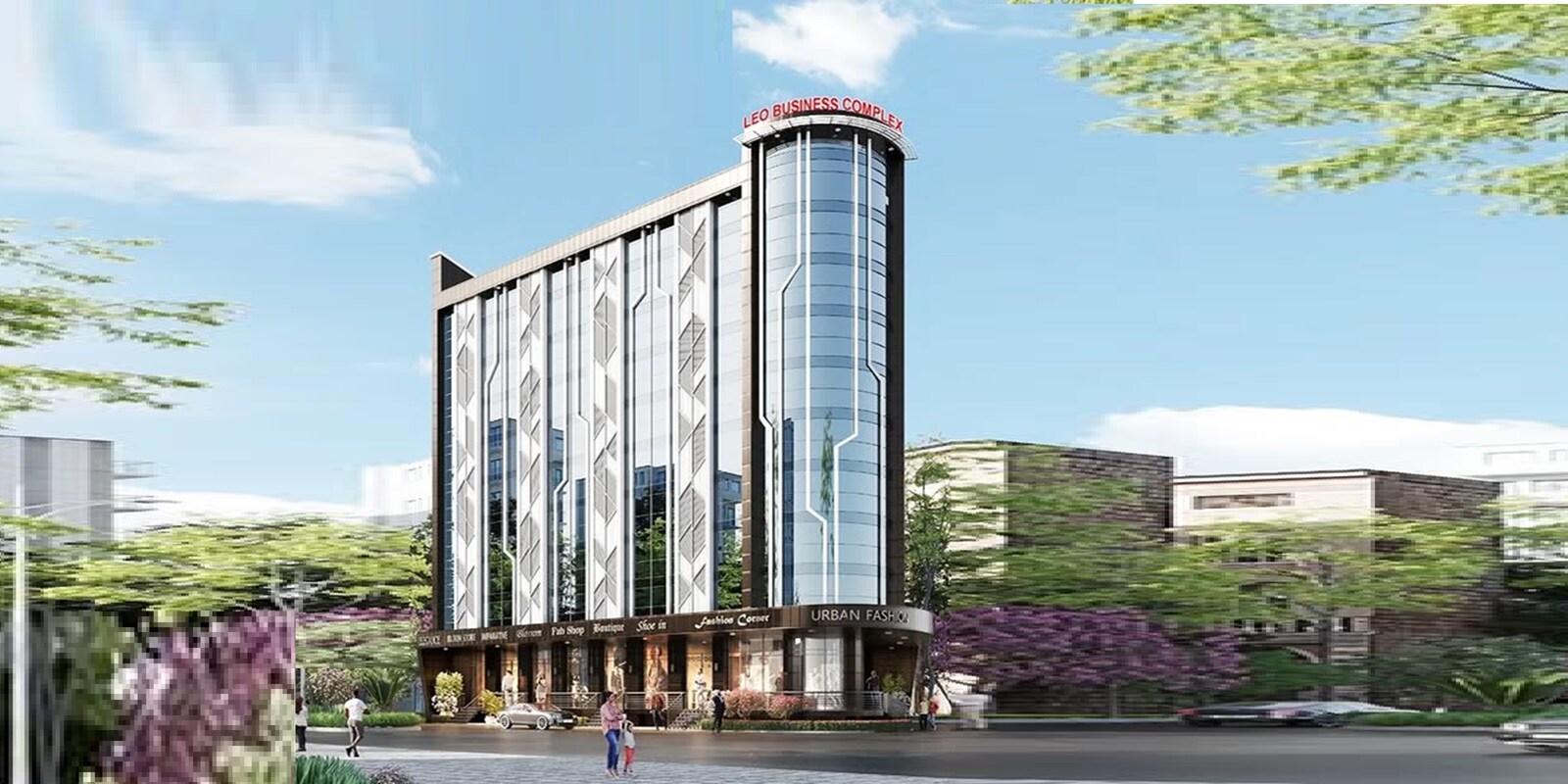 Leo Business Complex residential project in Narpoli