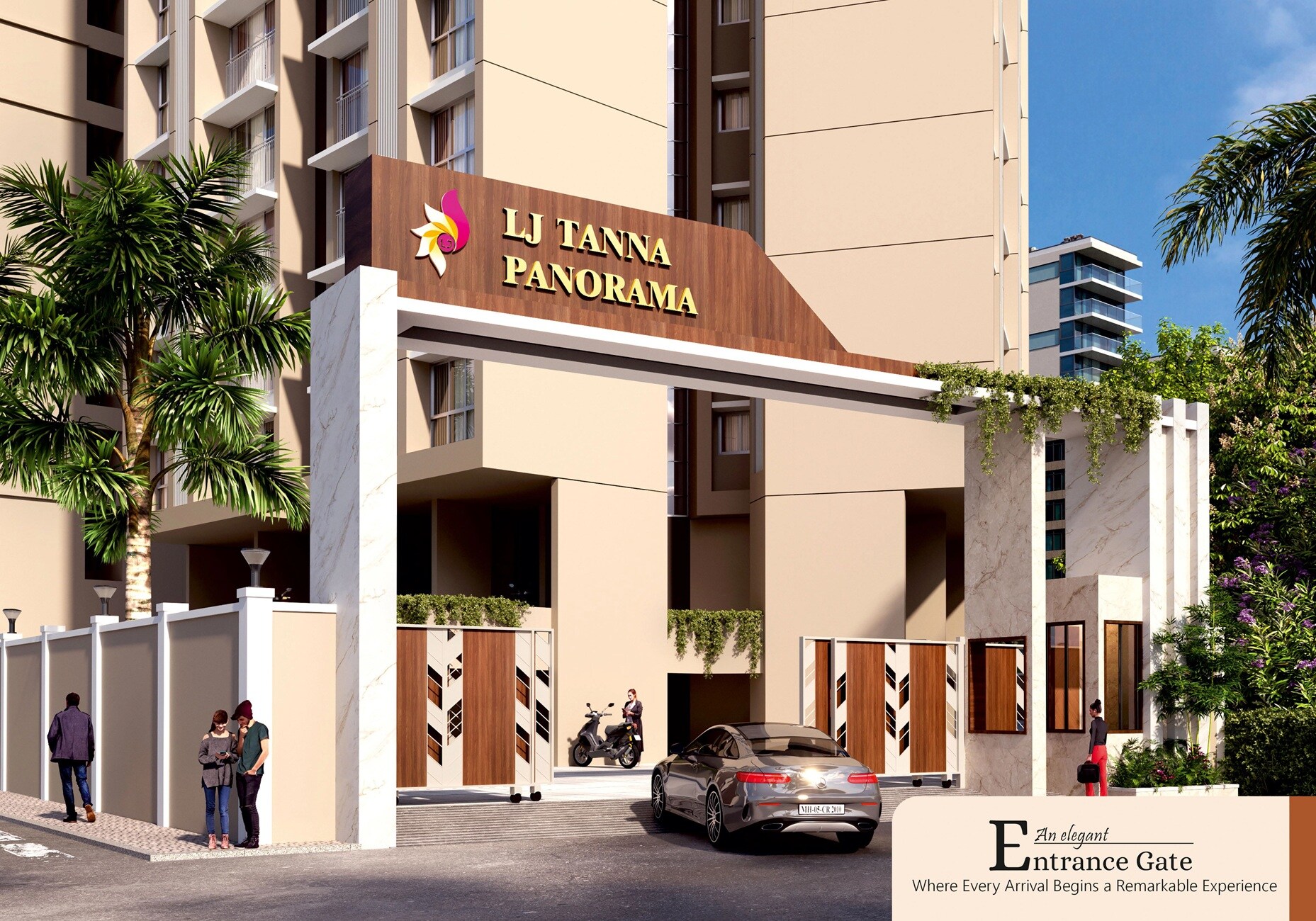 LJ Tanna Panoroma Entrance View