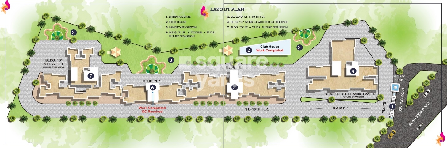 LJ Tanna Panoroma Master Plan Image