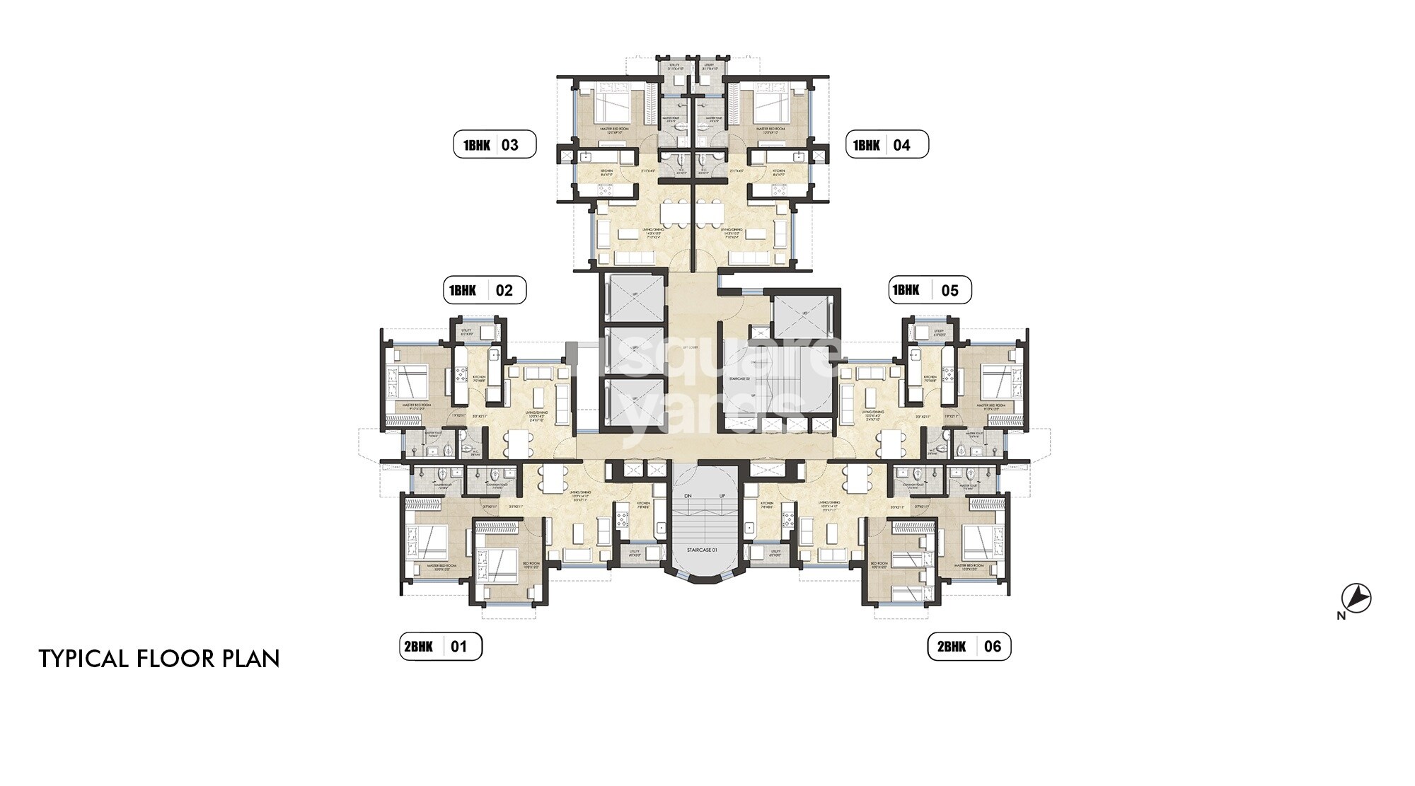 Lodha Amara Floor Plans 3