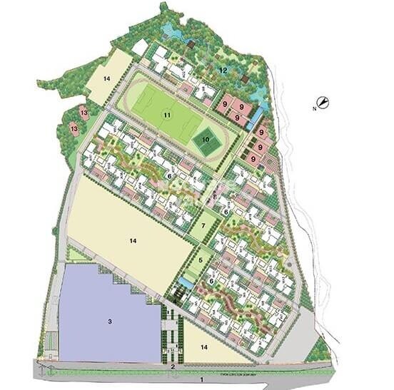 Lodha Amara Tower 36 And 37 Master Plan Image
