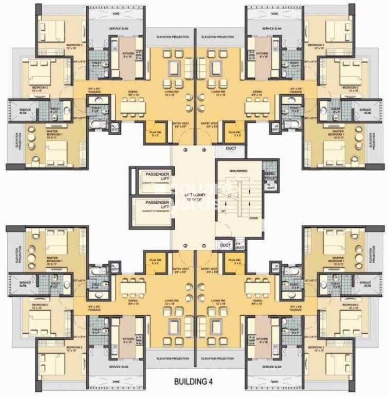 Lodha Aqua Floor Plans