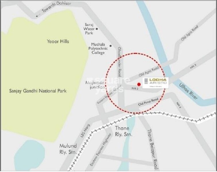 Lodha Aristo Location Image