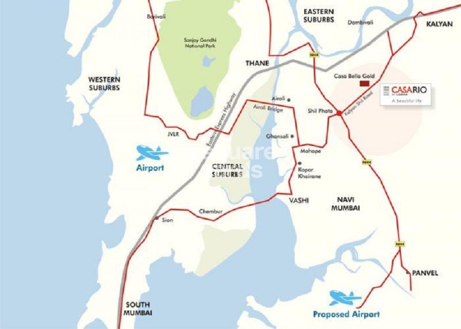 Lodha Casa Rio Location Image 2