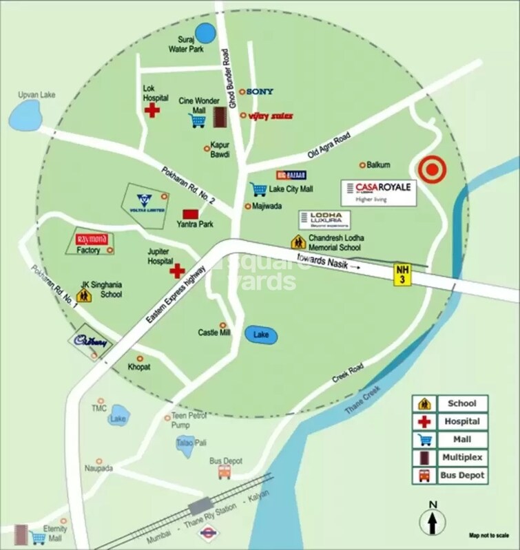 Lodha Casa Royale Grande Location Image