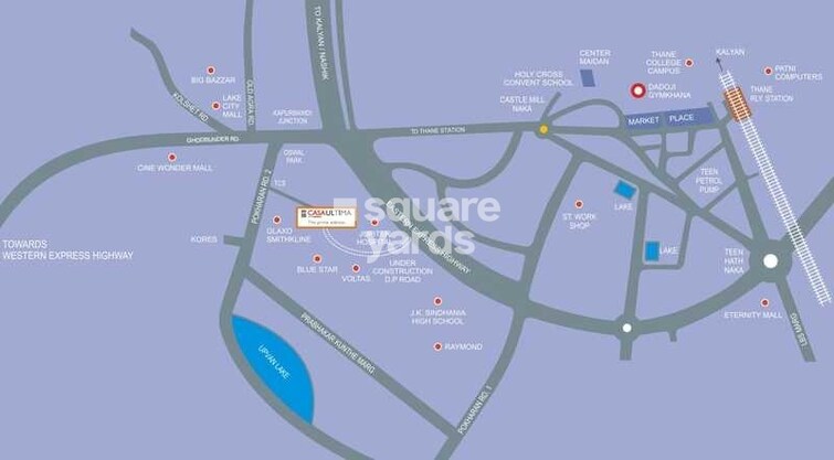 Lodha Casa Ultima Location Image