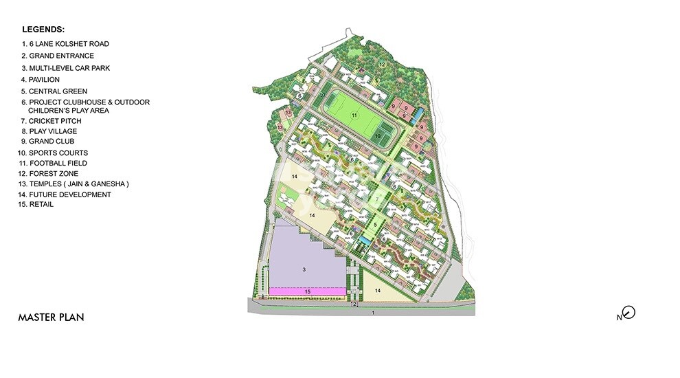 Lodha Casa Zest Master Plan Image