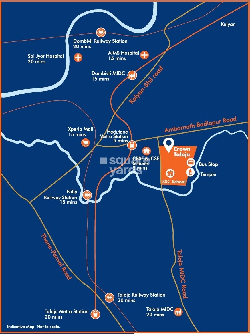 Lodha Crown Jasmine D E And F Location Image