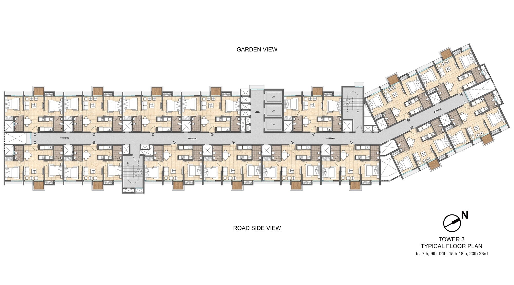 Lodha Crown Kolshet Floor Plans 2
