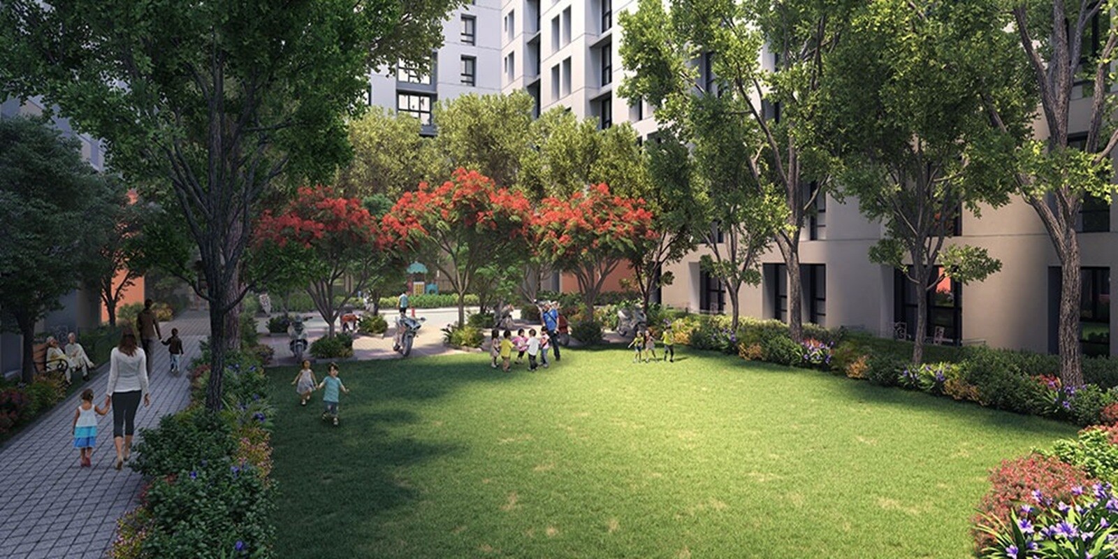 Lodha Daffodil residential project in Dombivli East