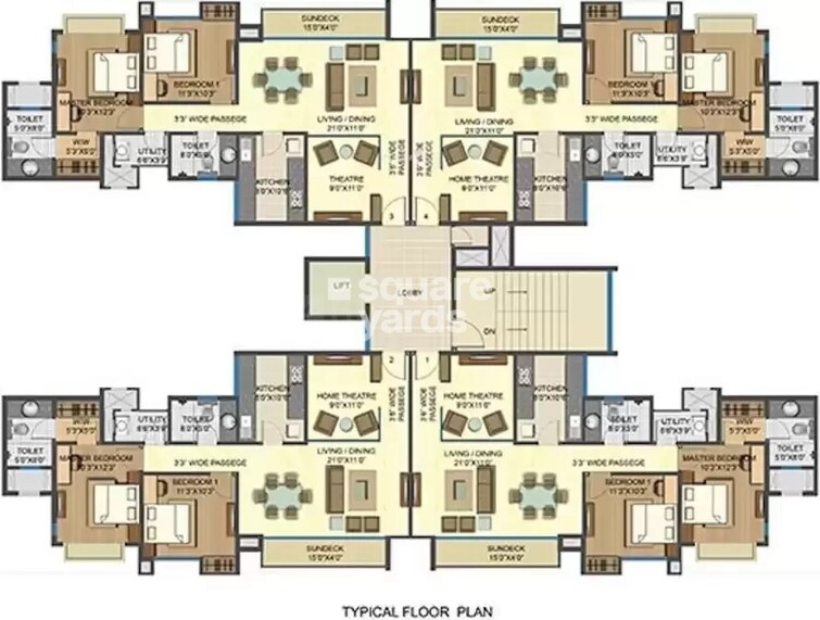 Lodha Golflinks Floor Plans