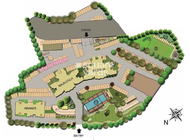 Lodha Grande Master Plan Image