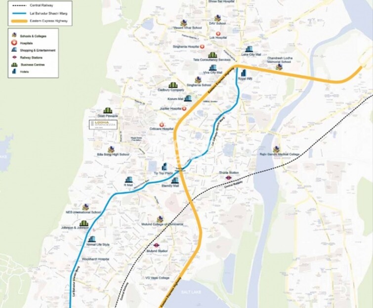 Lodha Grandezza Location Image