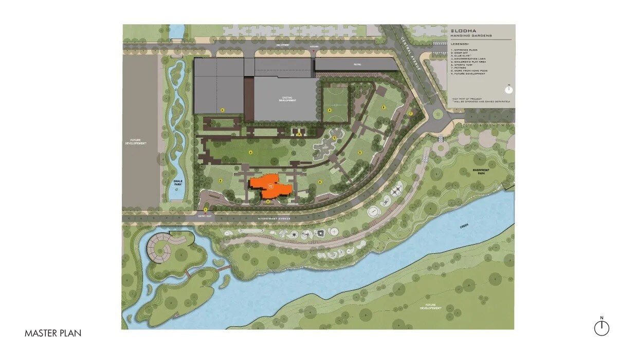 Lodha Hanging Garden Palava Master Plan 1