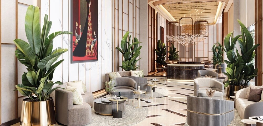 Lodha Hanging Garden Palava Waiting Lounge