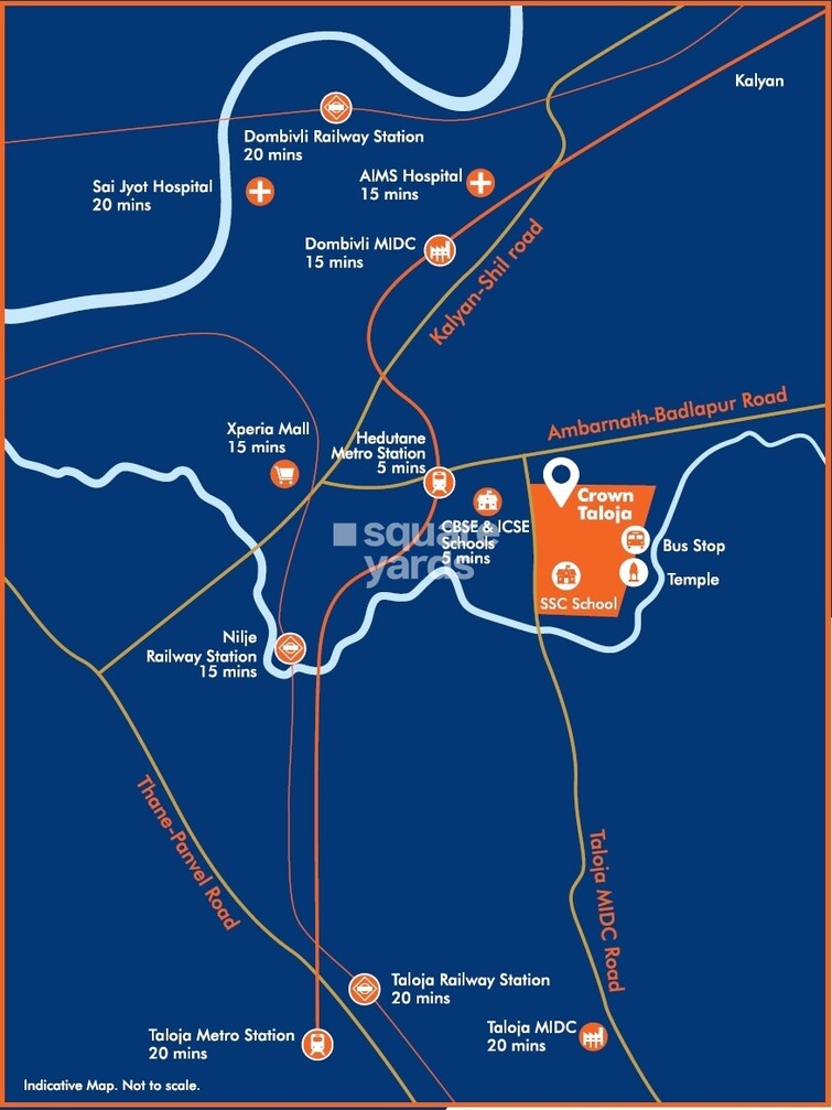 Lodha Jasmine A, B C G H and I Location Image 2