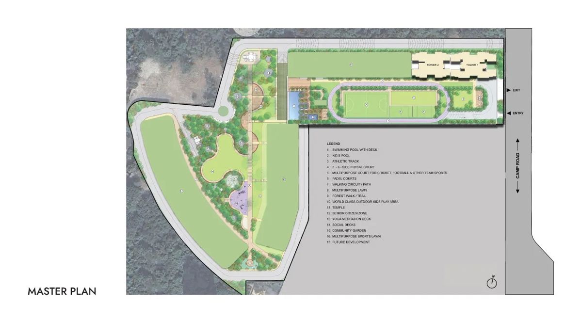 Lodha Kolshet Master Plan Image