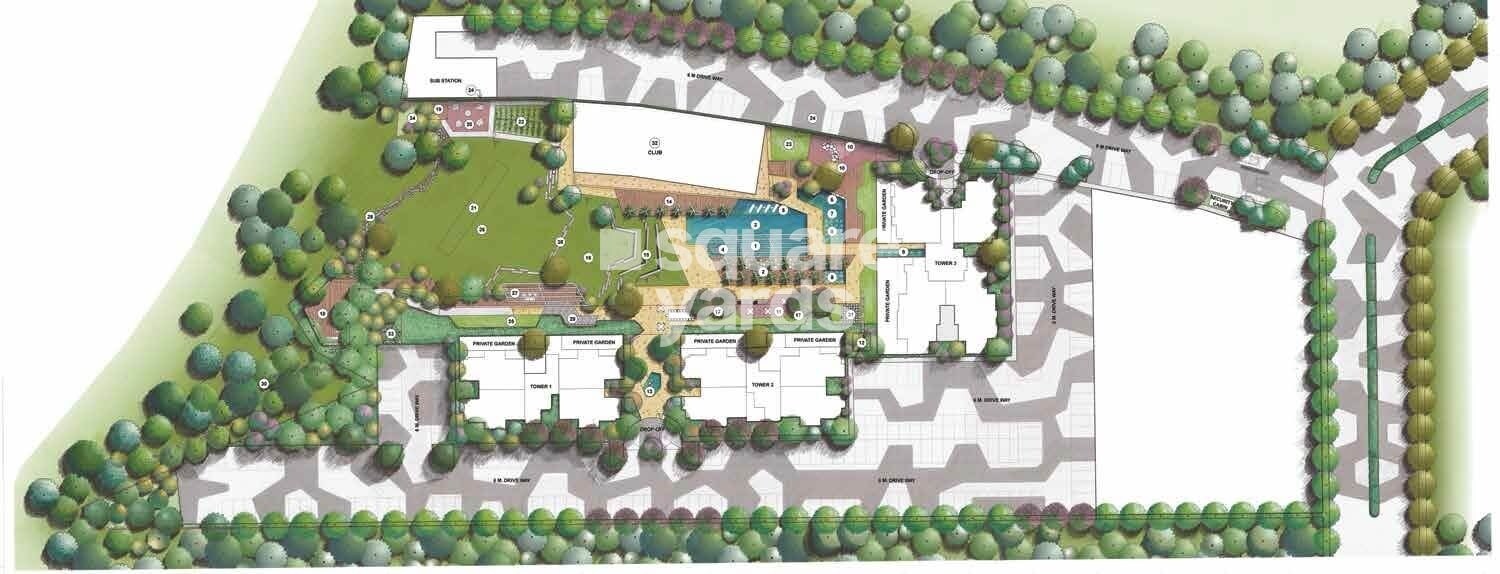 Lodha Luxuria Priva Master Plan Image