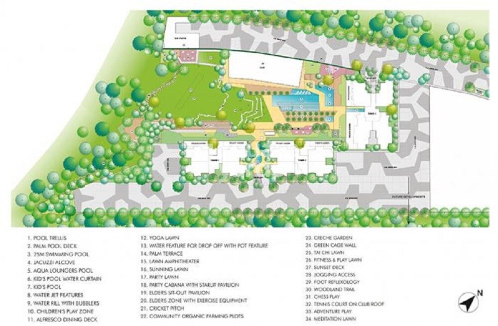 Lodha Luxuria Master Plan 1