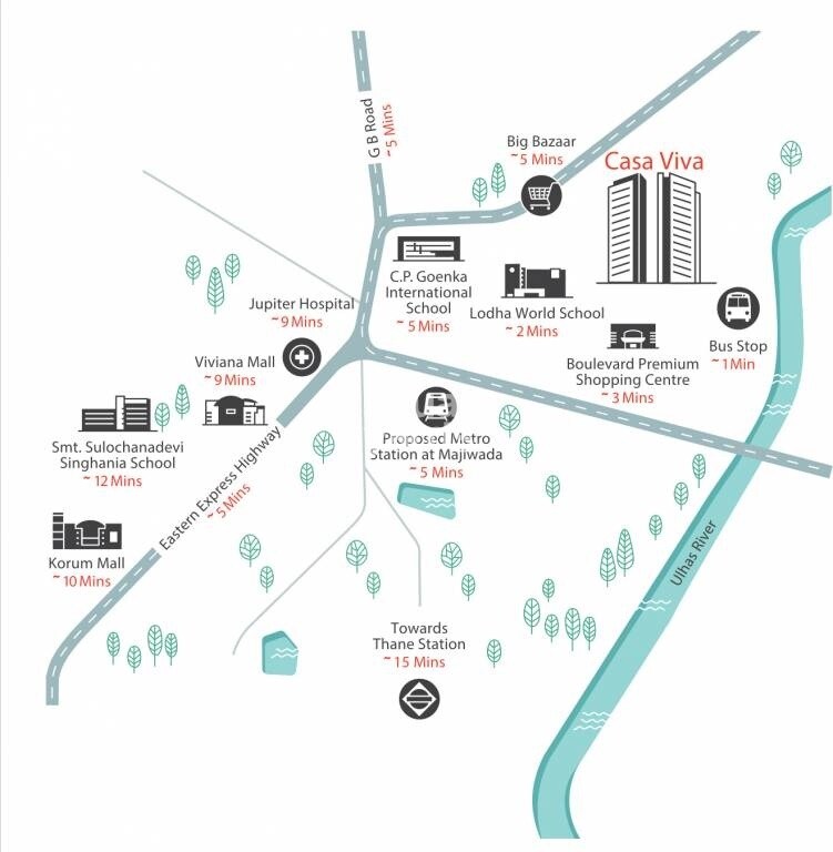 Lodha Majiwada Tower 1