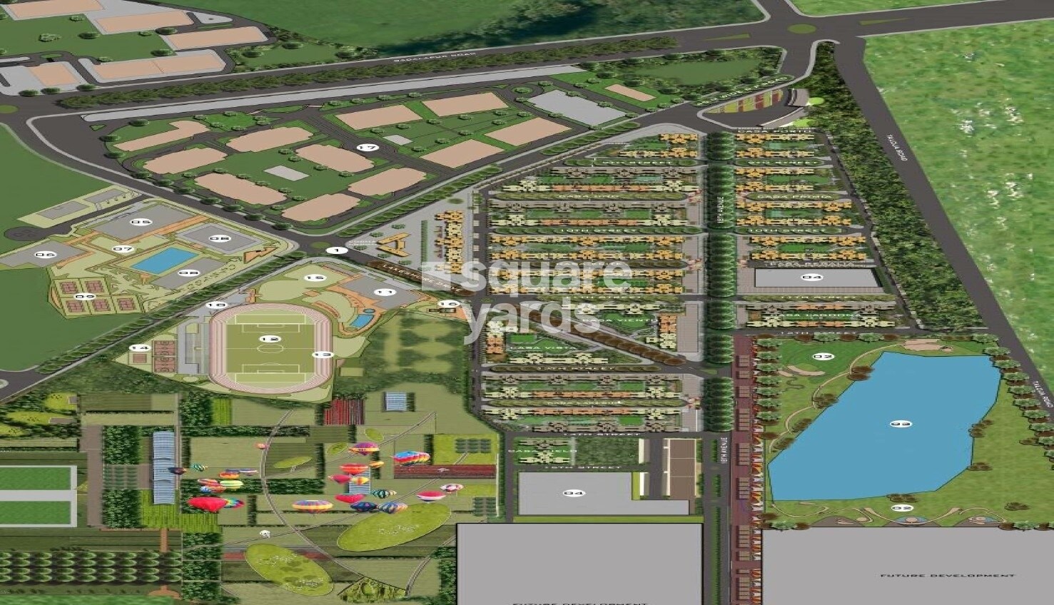 Lodha Palava Aurelia D to G Master Plan 1