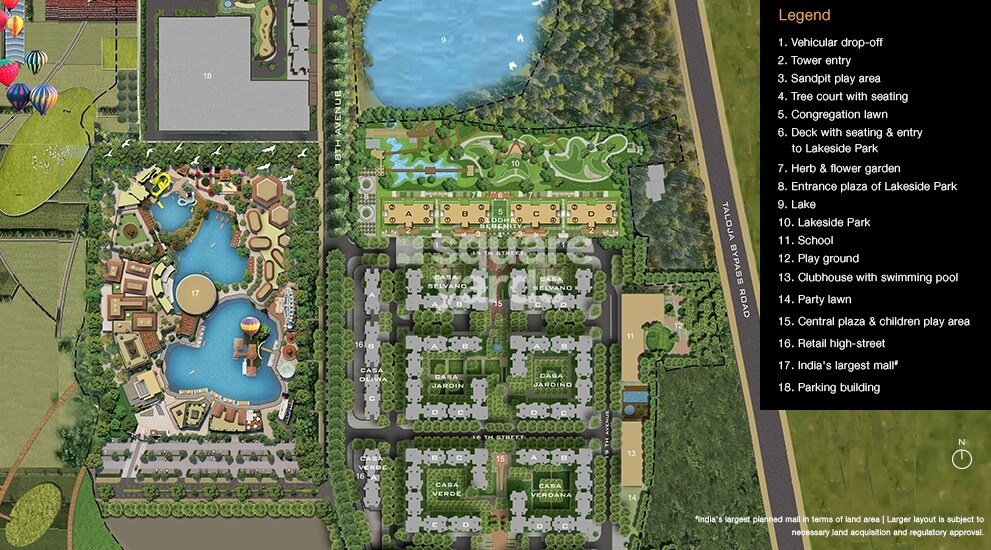 Lodha Palava Codename Grandlife Master Plan 1