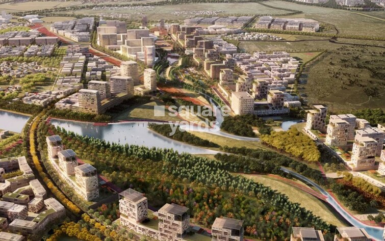 Lodha Palava Fontana C To H Tower View