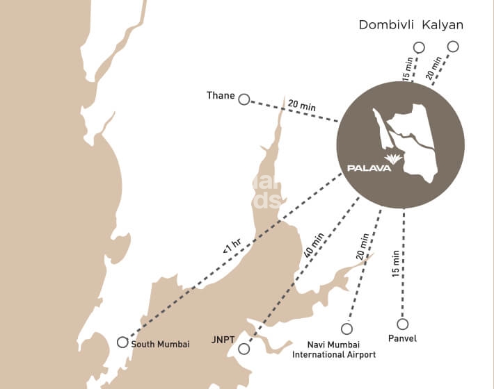 Lodha Palava Fresca Location Image