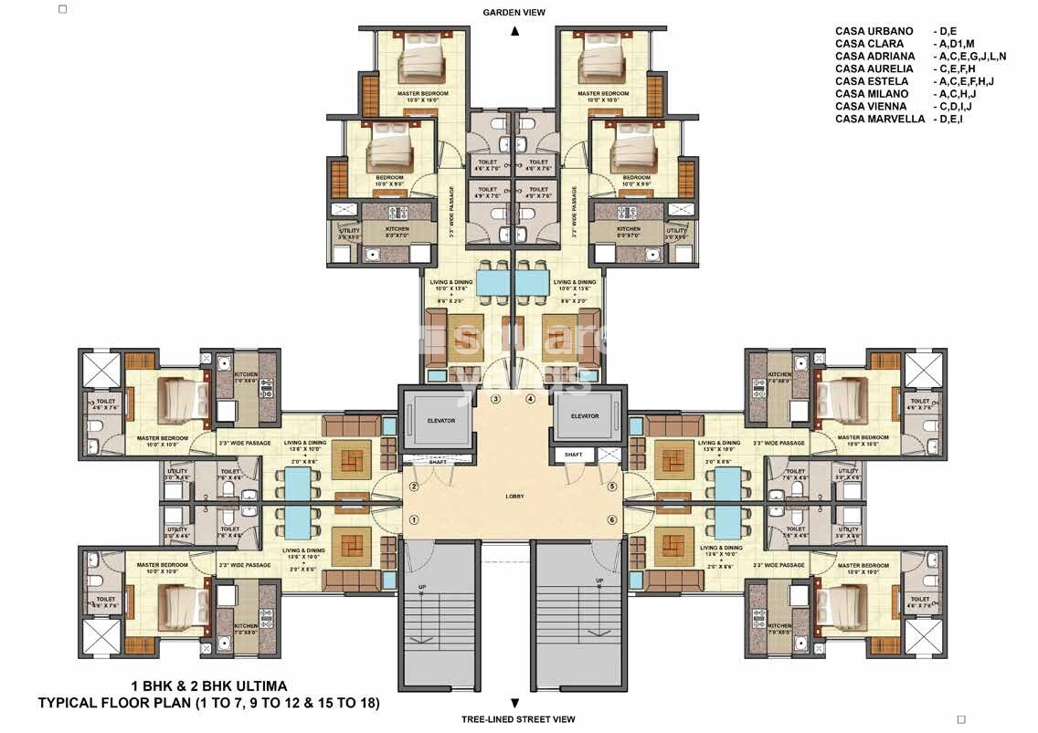 Lodha Palava Riverside Floor Plans 1