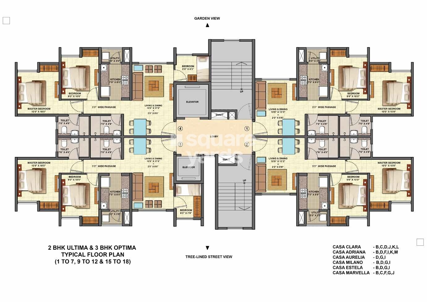 Lodha Palava Riverside Floor Plans 2