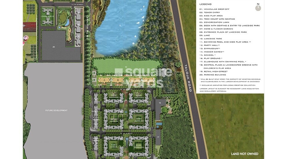 Lodha Palava Serenity B Master Plan 1