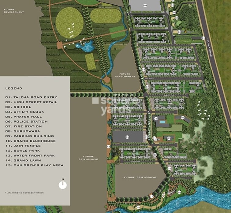 Lodha Palava Urbano D And E Master Plan Image