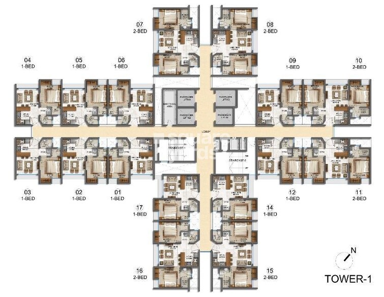 Lodha Quality Home Tower 2 Floor Plans