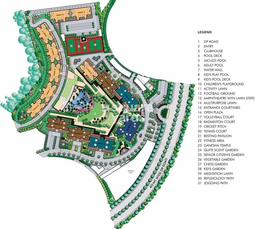 Lodha Splendora Platino Master Plan Image