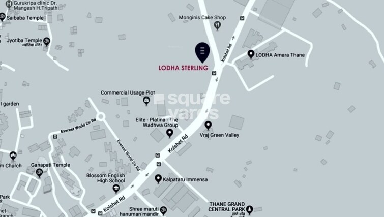 Lodha Sterling Location Image
