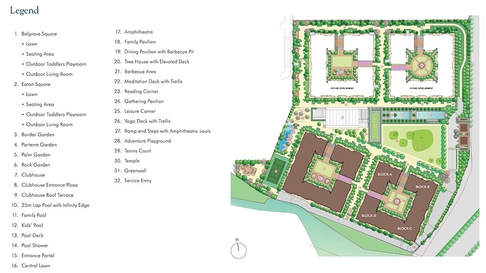 Lodha Sterling Tower H Master Plan Image
