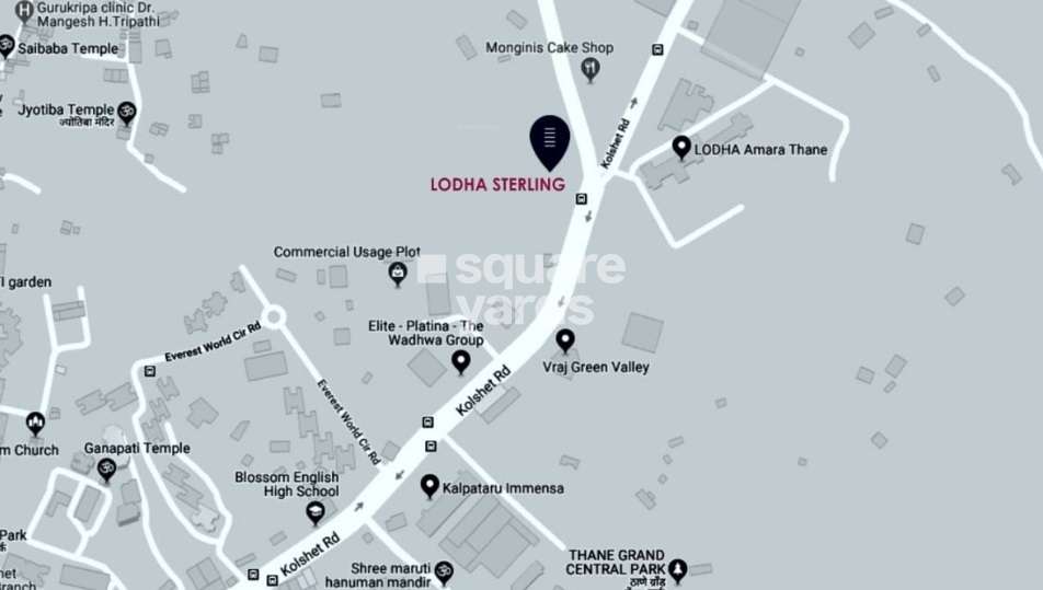 lodha sterling tower h project location image1