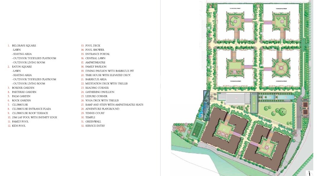 Lodha Sterling Tower K Master Plan Image