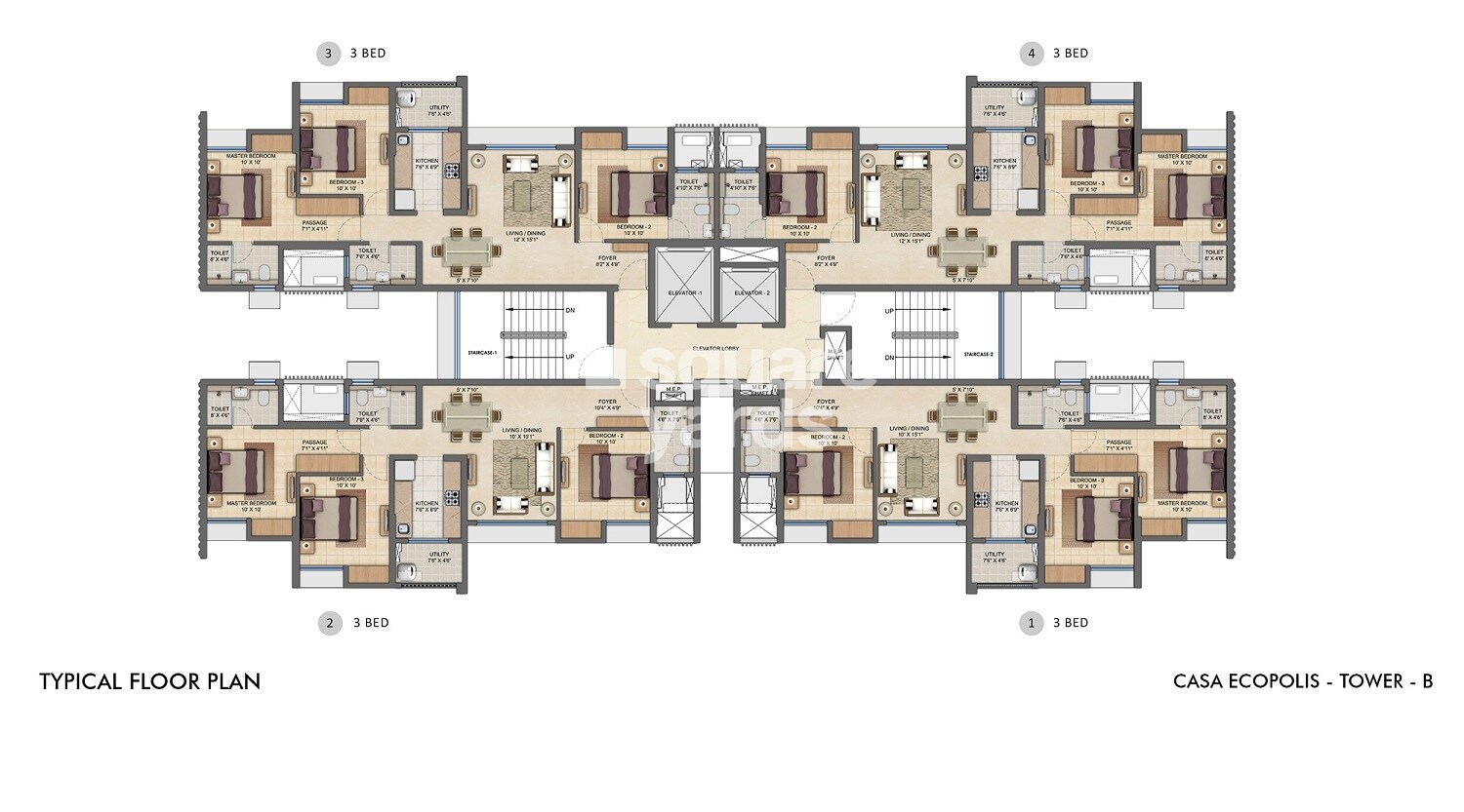 Lodha Upper Thane Floor Plans 5
