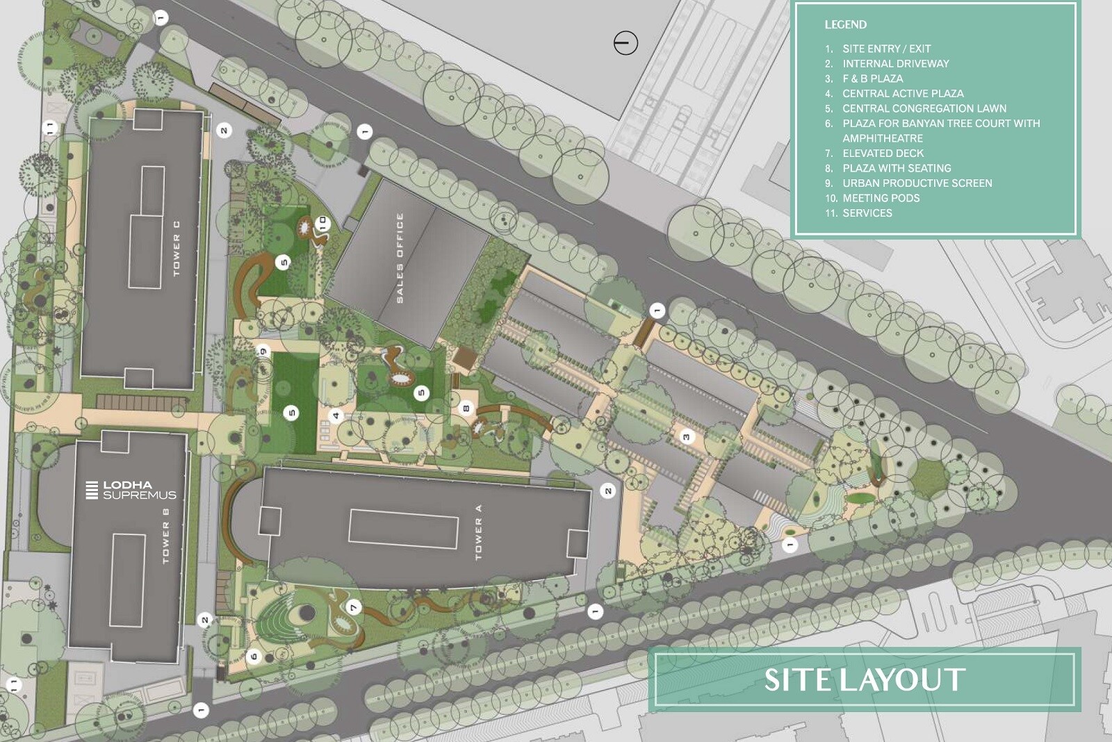 Lodha Upper Thane Supremus Master Plan Image 2