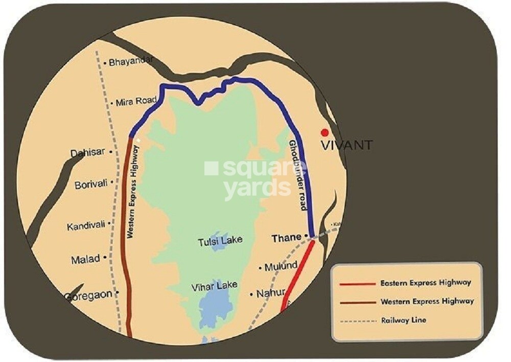 Lodha Vivant Location Image