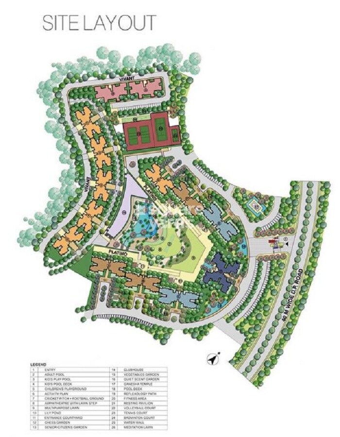 Lodha Vivant Master Plan Image