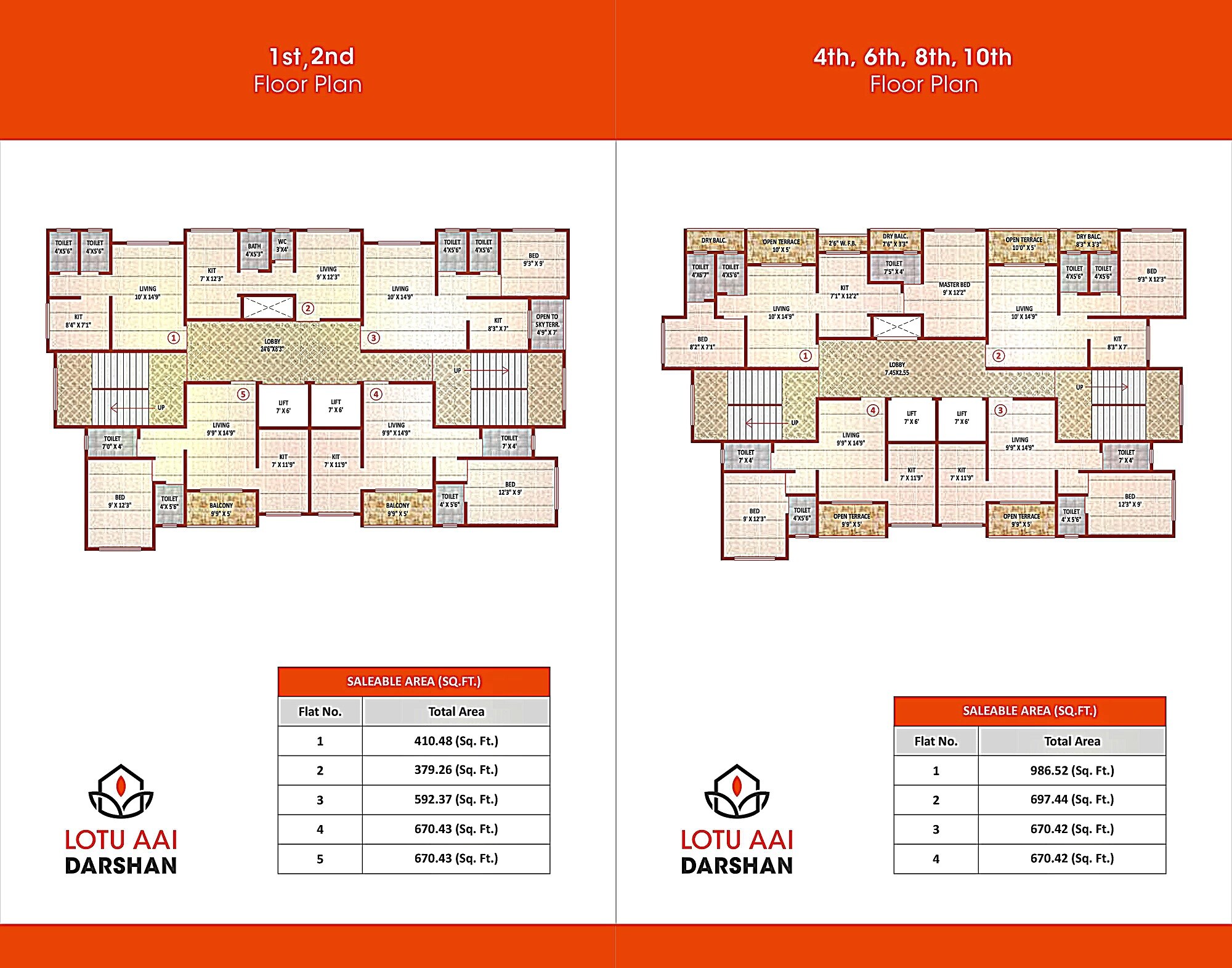 Lotu Aai Darshan Floor Plans