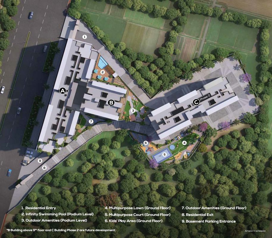 Lotus Urban Hills Master Plan Image