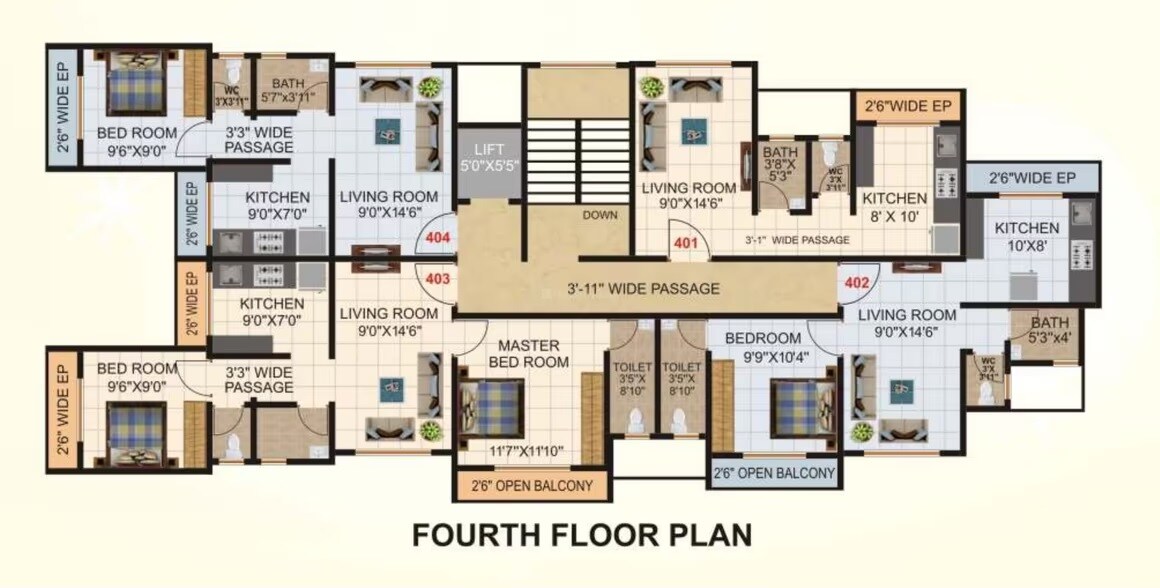 Lotus Vidhi Prem Floor Plans