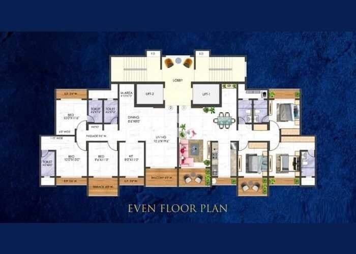Maatr Skye Floor Plans