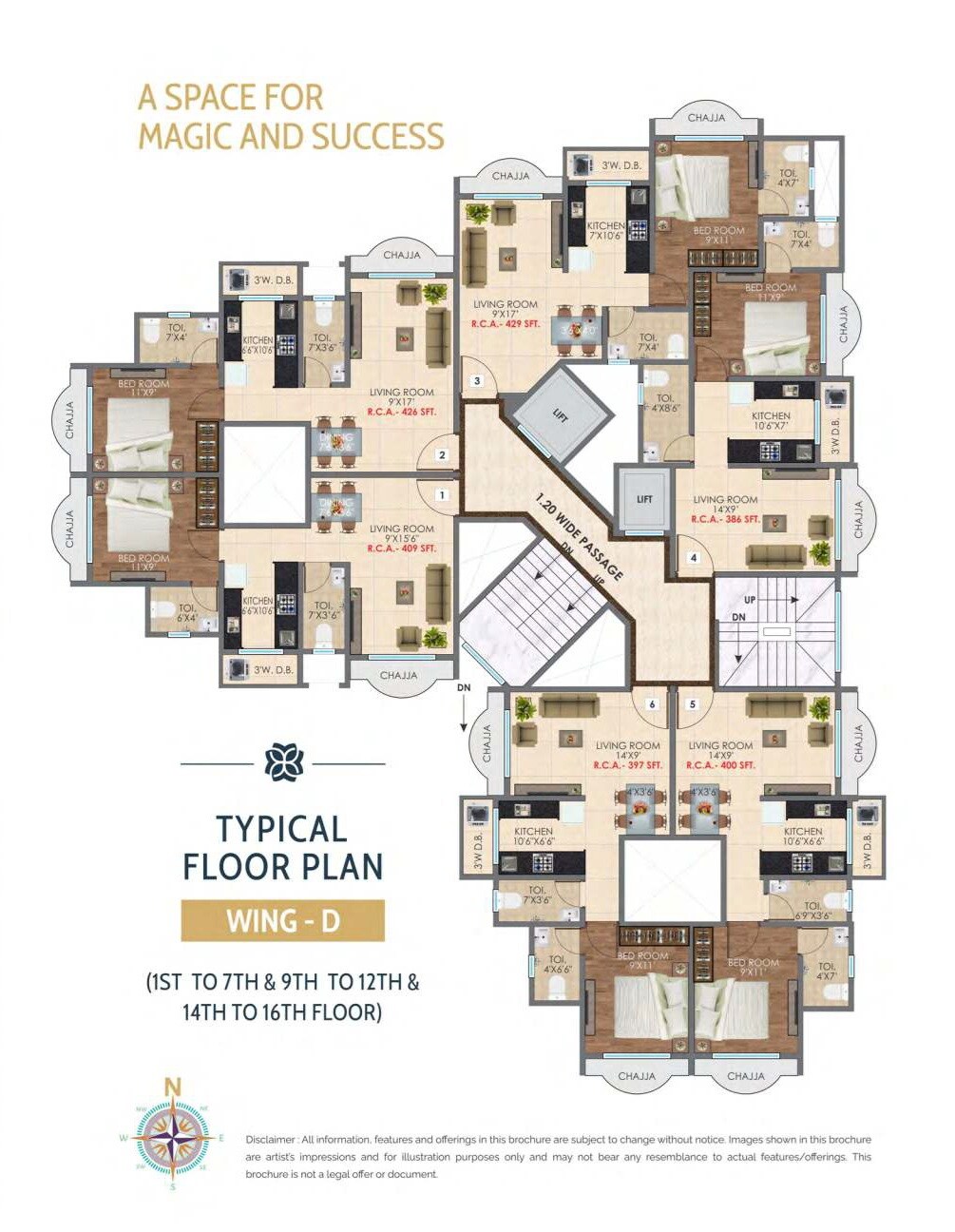 Magic Om Heights Floor Plans 3